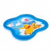 Надувной бассейн для малышей "Винни Пух" INTEX 58433 (140X140X10см)