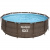 Купить Каркасный бассейн Bestway 5617V Steel Pro (366х122 см) "Ротанг", фильтр-насос, лестница, тент в Краснодаре по доступным ценам Каркасный бассейн Bestway 5617V Steel Pro (366х122 см) "Ротанг", фильтр-насос, лестница, тент