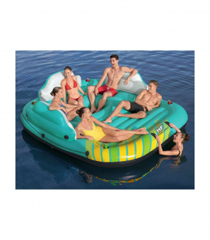 Надувной матрас-плот Bestway "Sunny Lounge" 43407 (291х265х83 см)